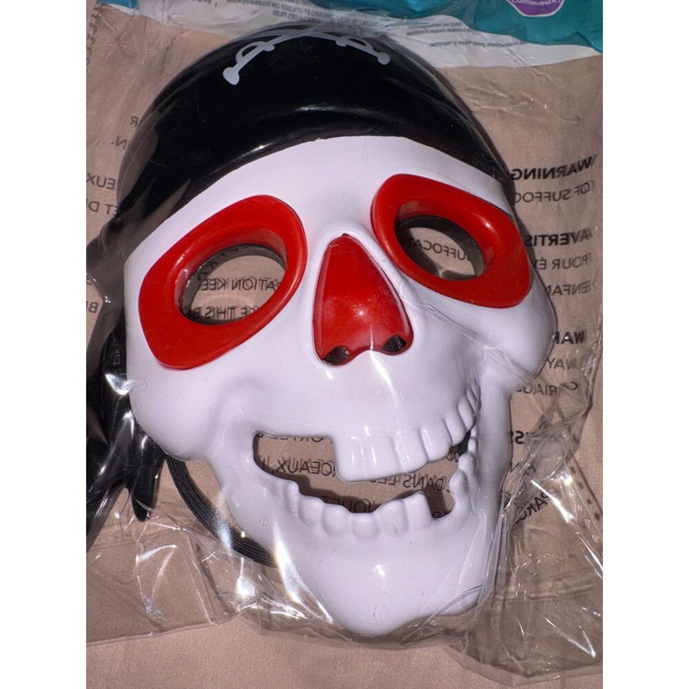 Just Pretending Light-Up Pirate Skull Face Mask